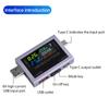 Type-C Tester DC 4.5-50V 0-8A Colour Screen Digital Voltmeter, Ammeter & Power Meter Capacitance Tester Power Module