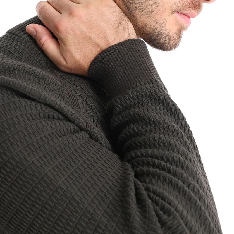 Gant Вышитый осенне-зимний новый тренд однотонный кардиган мужской свитер деловой высококачественный свитер вязаный свитер