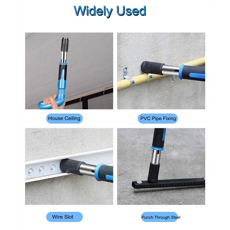 Мини Потолочный Настенный Анкер Устройство для Прокладки Пазов для Проводов Настенный Крепеж Металлообработка Заклепочники Инструмент Ручной Стальные Гвоздезабивные Пистолеты Заклепочный Инструмент Дом
