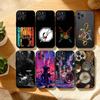 Чехол для телефона с принтом 'Музыкант-барабанщик' для iPhone 17, 16, 15, 14, 13, 12, Plus, Pro Max, 5G Другие Мягкий Черный Чехол