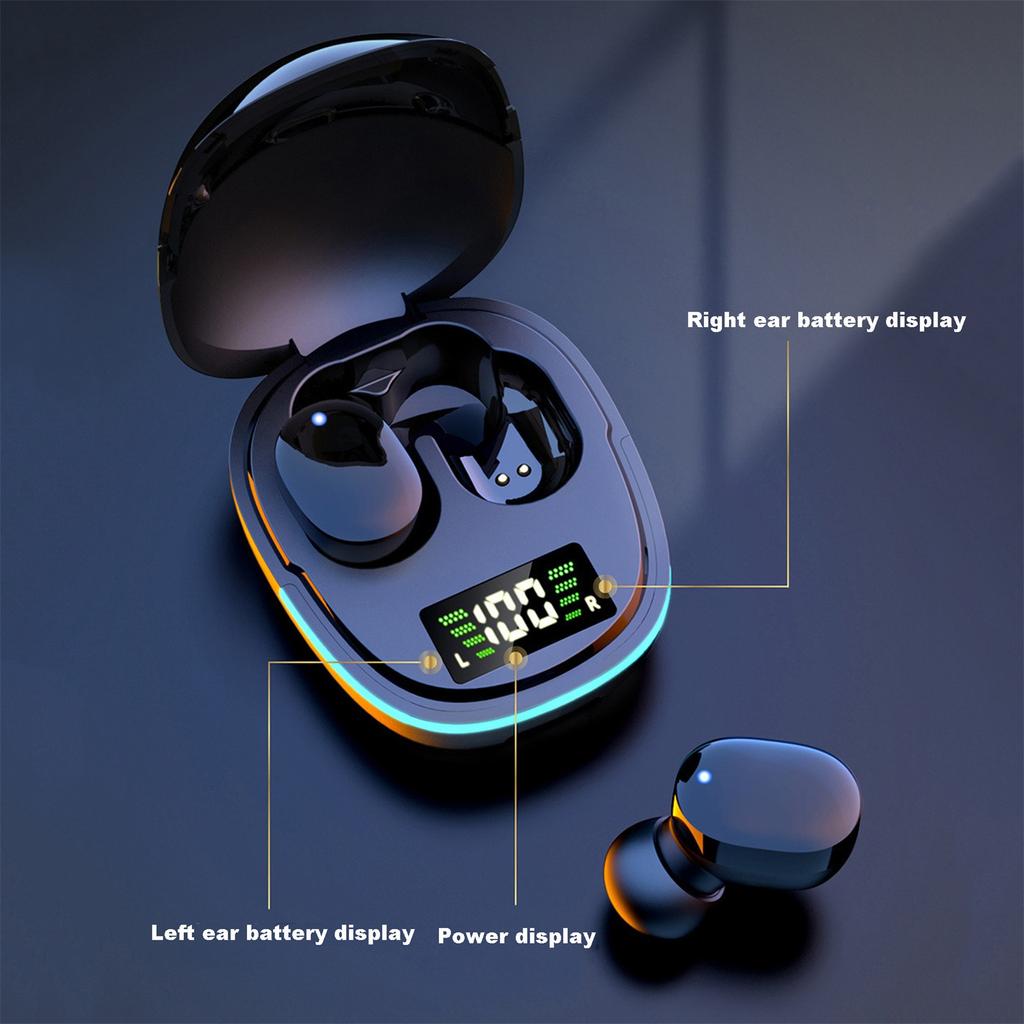 G9S Wireless Bluetooth Headset  In-Ear With Digital Display Large Capacity Rechargeable Waterproof Bluetooth Headphones