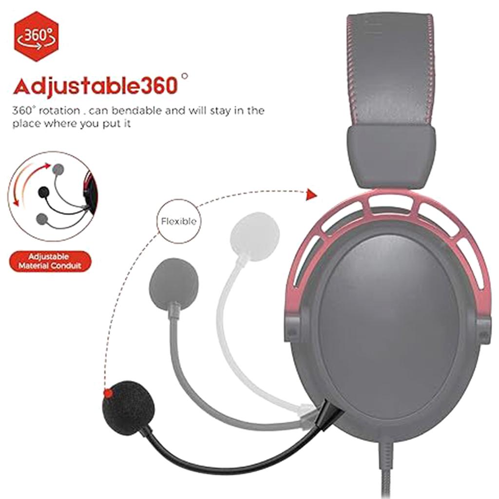 Сменный игровой микрофон для наушников HyperX Cloud Alpha Cloud Alpha Pro Микрофоны Превосходный комфорт и качество микрофонов