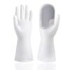 32CM Multifunctional Magic Brush Dishwashing Glove Rubber Kitchen Housework Cleaning Silicone Waterproof Gloves