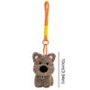 Anti-lost West Highland Doll Plush Hanging Pendant Creative West Highland Bag Pendant  Gift