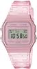 Digital Watch Quartz Unisex Cheap Casio Clear Pink [Casio] F-91WS-4 [Item]