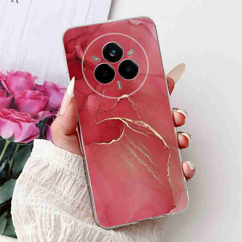 Чехол для Realme 14 Pro 5G RMX5056 Новый модный стиль Мягкий силиконовый чехол из ТПУ для Realme 14Pro+ 14Pro Plus 5G RMX5051 Защитный корпус-бампер