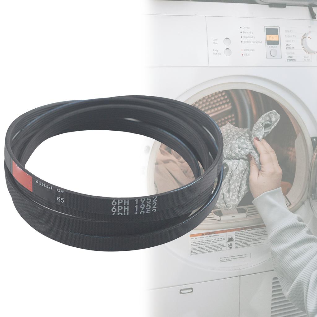 6PH1952 Ремень для сушильной машины Замена Резиновый Бесконечный ремень Приводной ремень для ленточной шлифовальной машины 6PH1952 Резиновый ремень барабана стиральной машины