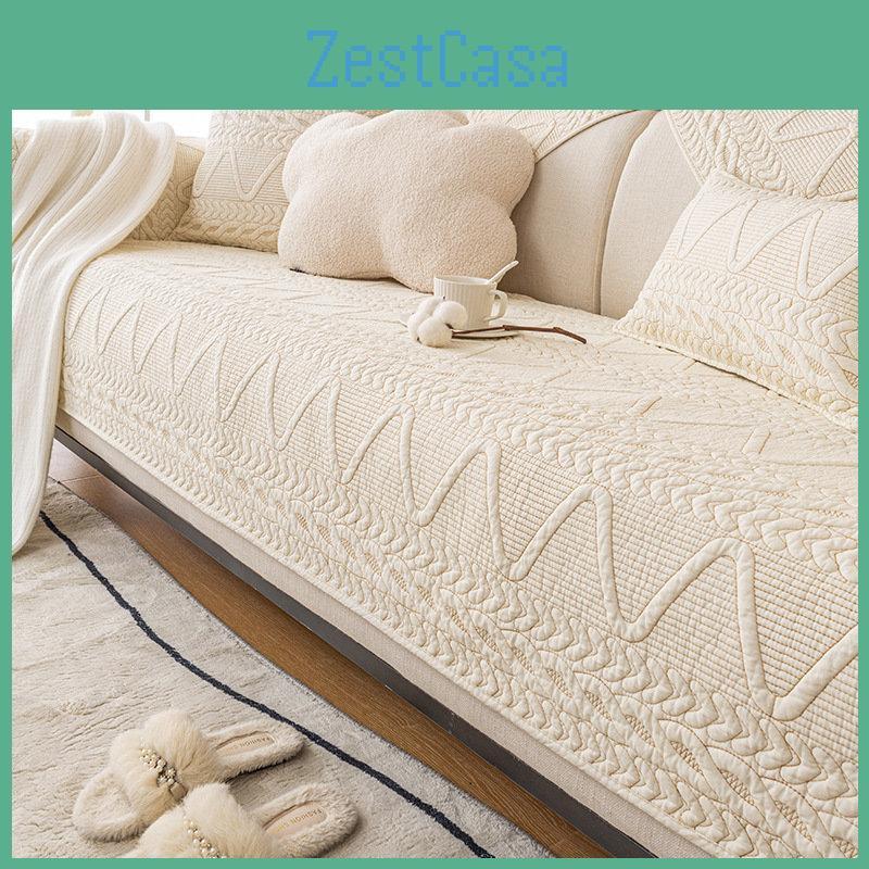 Подушка Стирка Нордический Диван Хлопок Современная Подушка для Сиденья Нескользящая Жаккардовая Наволочка Чехол Чехол Для Всех Сезонов