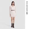 ELLASSAY Платье-трапеция, вышитое шелком тутового дерева