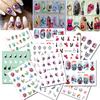 Наклейки для ногтей DIY Water Transfer Nail Art Animal Pery Printed Nail Art Decorations 5 Sheets/Lot Girls Women Beasure