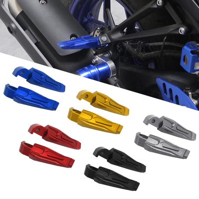 Совместимо с NMAX155/125 XMAX300/250 Мотоциклетные аксессуары из алюминиевого сплава Подножка для заднего пассажира Педаль Подножки 2x