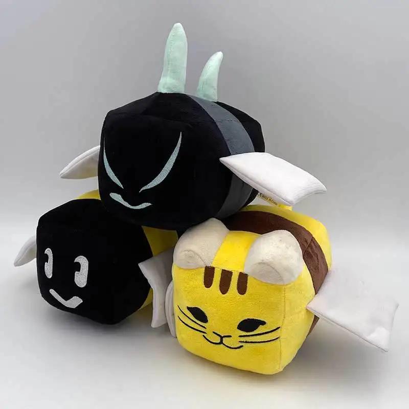 Новая игра Симулятор Роя Пчел Плюшевая Кукла Игрушки Аниме Большая Кошка Фигурка Питомца Мягкое Набивное Животное Пчела Плюшевая Игрушка Подарок для Детей Декор Комнаты