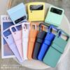 Candy Color Hinge Protector Full Protection Cover For Samsung Galaxy Z Flip 4 3 Case Hard Pc Shockproof Back Covers