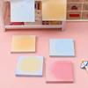 1 шт. клейкий милый градиент цвета Kawaii липкие заметки Блокнот для заметок офисные школьные принадлежности канцелярские наклейки