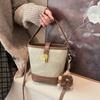 Popular Small Bags Women's Spring Versatile New Fashion Shoulder Messenger Bag Portable Bucket Bag