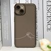 Чехол для телефона с простыми линиями для влюбленных, парный, для IPhone 16 Pro Max 15 14 13 12 11 Mini X XR XS SE2 7 8 14 Plus, мягкий чехол, парная оболочка