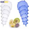 6/12pcs Reusable Silicone Stretch Lids Universal Lid Silicone Bowl Pot Lid Silicone Cover Cooking Food Fresh Cover Microwave Cover