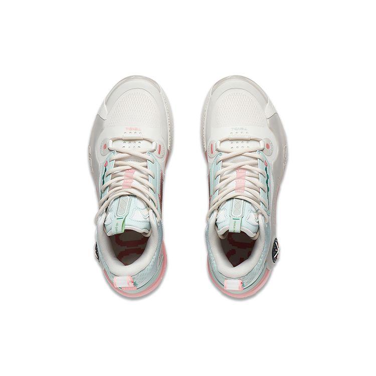 Li-Ning Мужские кроссовки Way of Wade 10 Low ко Дню святого Валентина серые лунно-ночь-серые ABAS083-2