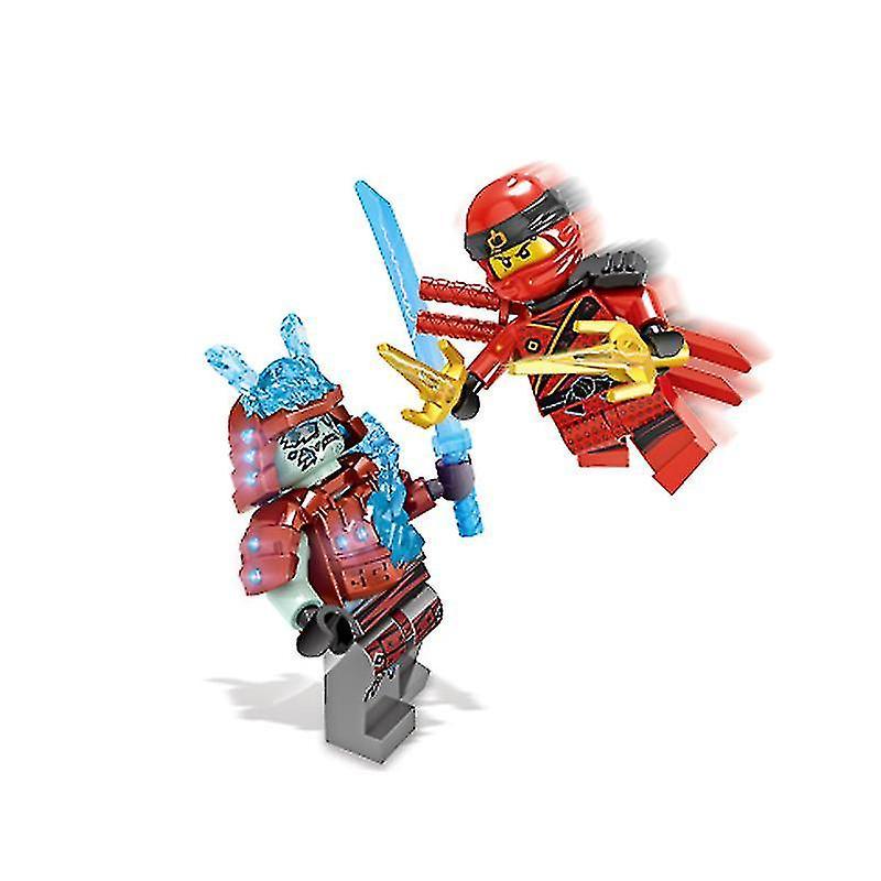 Набор из 24 шт. мини-фигурки Ninjago Kai Jay Sensei Wu Master Building Blocks Toys