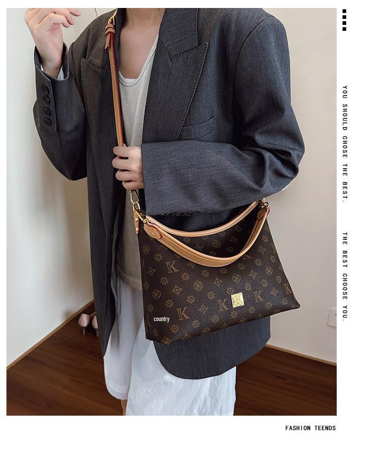 Ниша 2025 Мини-тоут: Высококачественная универсальная женская сумка кроссбоди с цветочным дизайном