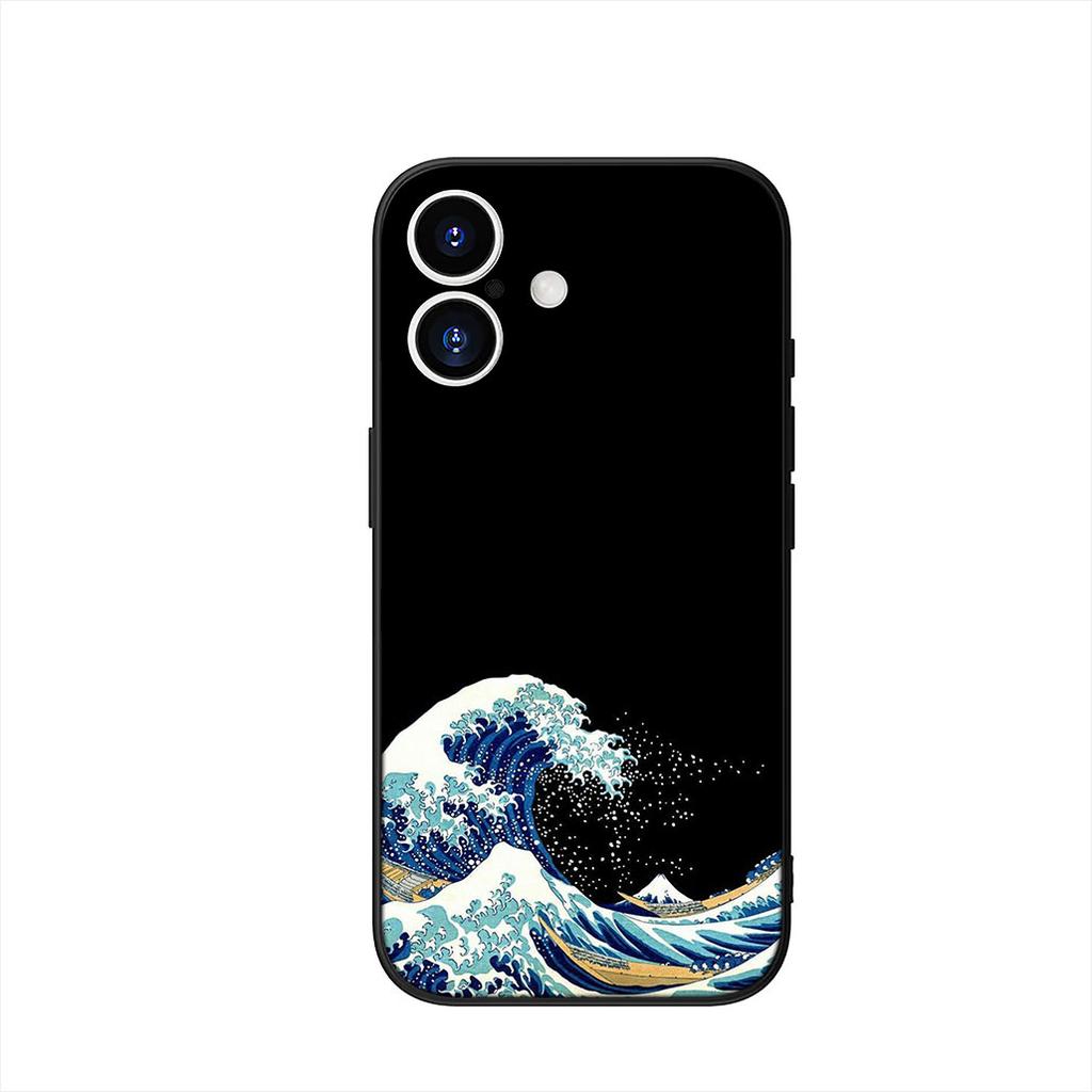 Чехол для телефона «Большая волна в Канагаве» для OPPO A18 A16 A17 A38 A54 A40 A60 A80 A78 A79 A57 A55 A96 A15 A12 Корпус