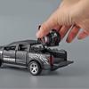 Масштаб 1/32 Ford Raptor F350 Пикап, литая под давлением модель автомобиля, игрушечный автомобиль с откатным механизмом со звуком и светом для детей, коллекция подарков для мальчиков и девочек