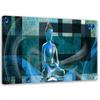 Canvas Print Geometric Buddha Zen