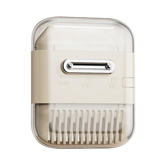 Многофункциональная расческа-триммер для волос с 3 регулируемыми настройками, 2-в-1, портативная, для путешествий, двусторонняя, для челки, бровей