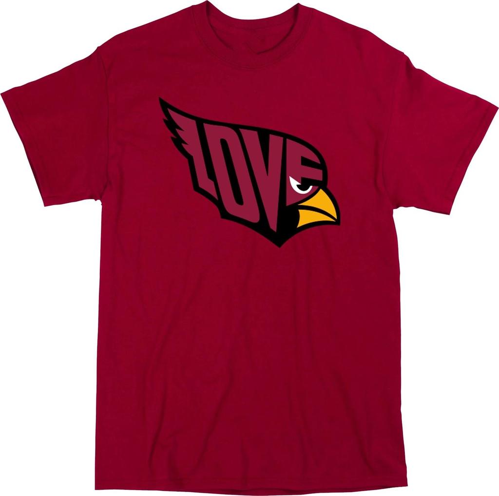 Jeremiyah Love Cardinal Logo Shirt T-Shirt Adult 2XL