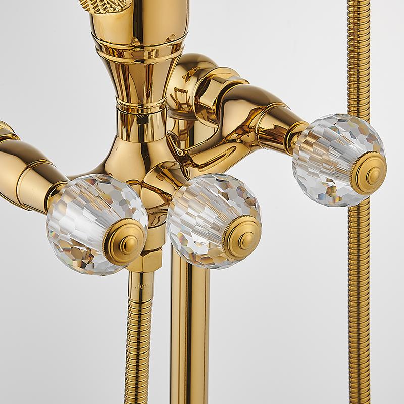 Tuqiu Gold Ванная комната Ванна Смеситель Ручной Душ Отдельно Стоящий Черный Масло Матовый Лебедь Смесители Для Ванны Напольный Монтаж