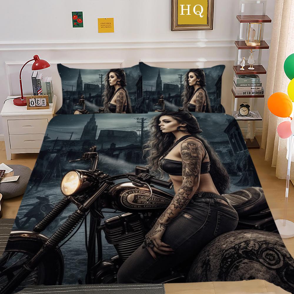 Красота черепа с принтом пододеяльник двойной размер из микрофибры подростков крутой модный домашний текстиль высокого качества