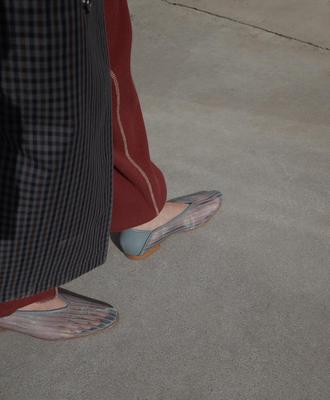 IPPEUM Туфли Мэри Джейн Женские Сетчатые Балетки Пуанты Плоские 2025 Новые Туфли Балерины