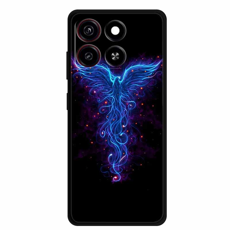 Phone Case For ZTE Blade A55 Back Cover Case A 55 Shockproof Black Silicone Soft Coque For ZTE Blade A35 Case A 35 6.75" Funda