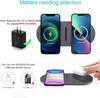 40w Dual Wireless Charging Pad For Iphone 14 13 12 11 Xs Xr X 8 Samsung S22 S21 S20 2 In 1 Fast Charger Mat For Airpods 3 Pro