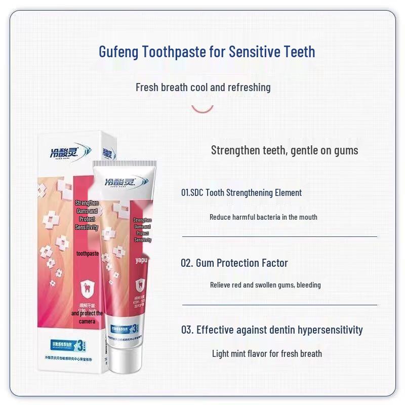 Lengsuanling Toothpaste 5-Pack with Toothbrushes