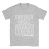 Uncle Godfather Legend T Shirts For Unisex Cotton Fun Tshirts Round Collar Tee Shirt Short Sleeve Clothing Graphic Printed