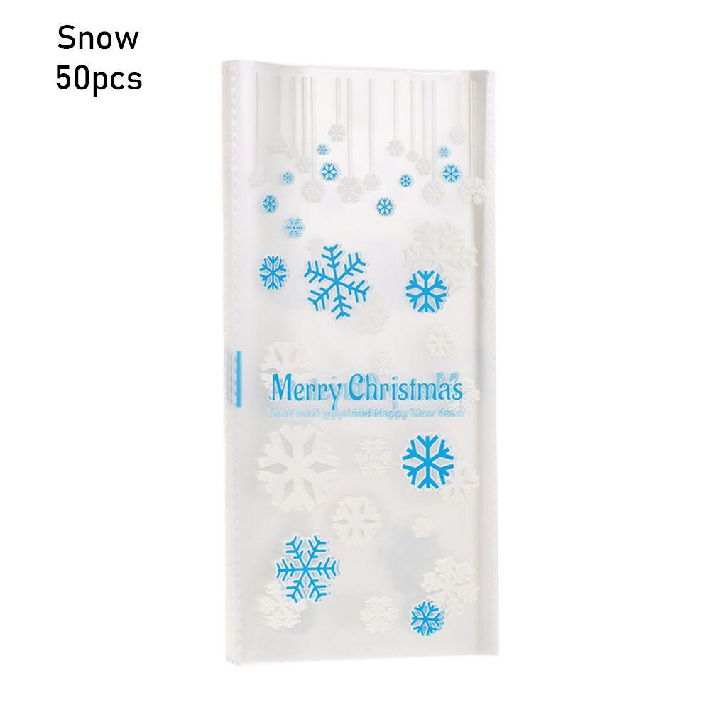 Дед Мороз Пряничный Рождественские Подарочные Пакеты Конфеты Целлофановый Пакет Упаковка для Печенья Выпечка Упаковка