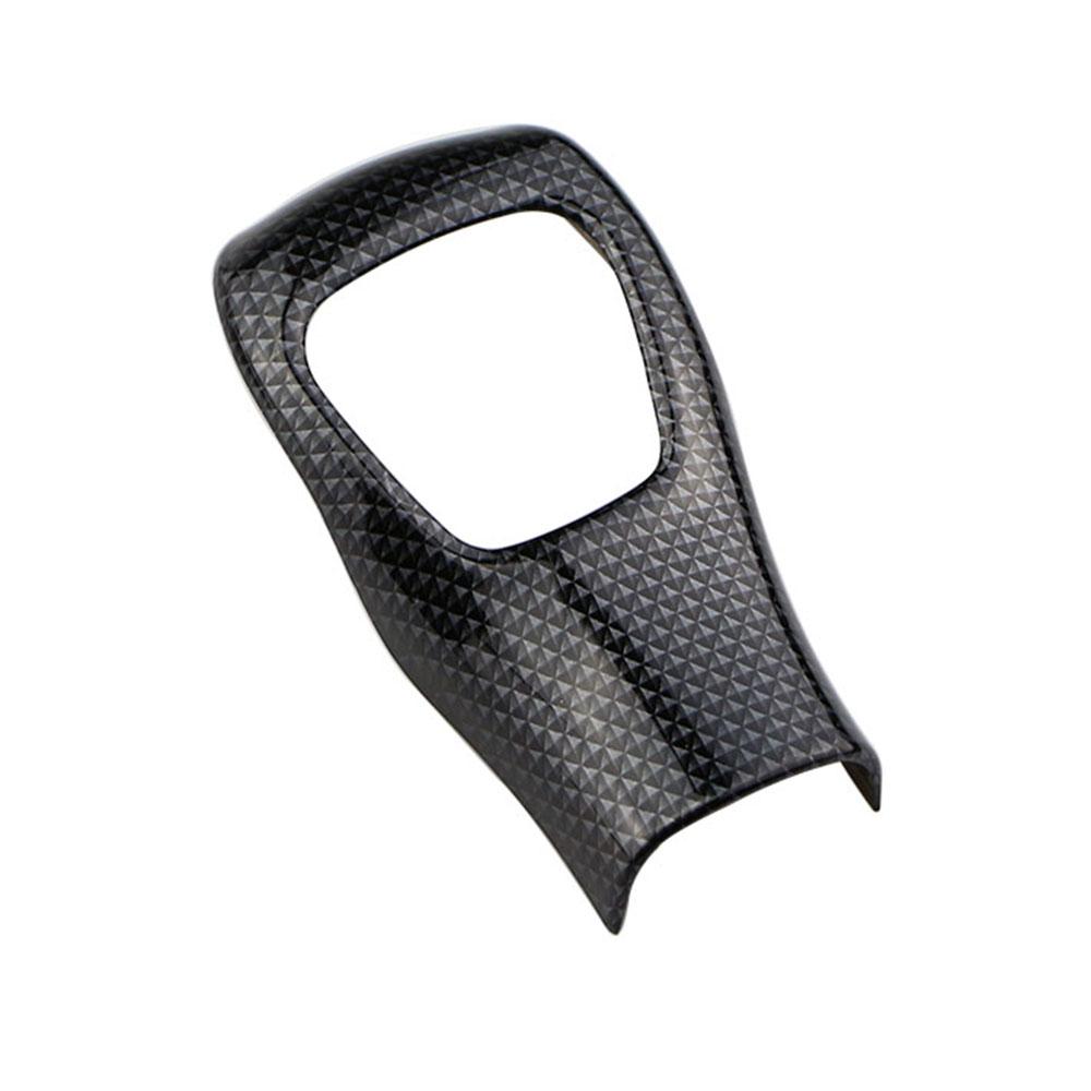 ABS Carbon Fiber Shift Knob Cover for Automatic for JEEP Compass 2018 - 2025 Renegade 2015 - 2025 AT Black Shift Panel Cover