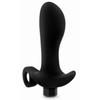Stimulateur de prostate - Anal Adventures - Massager One - 8cm insérable - 3cm large - Silicone noir