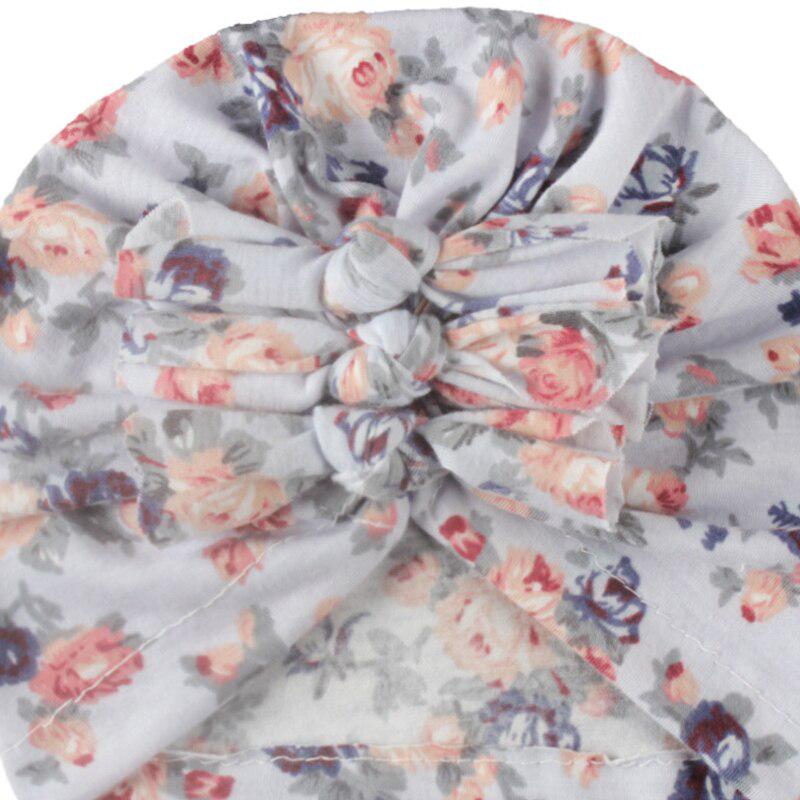 Детская летняя шапочка с бантиками