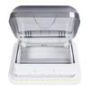 RV Roof Top Window Vent 402mm Length 402mm Width with Insect Proof Net Sunshade for RV Motorhome RV Roof Top Window Vent