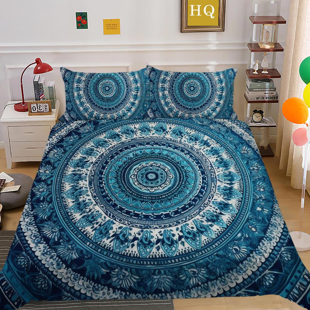 Комплект постельного белья для дома с 3D принтом дурмана, полиэстер, пододеяльник, женские постельные принадлежности, костюмы, мягкий домашний текстиль королевского размера