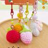 Маленькие Яблоки Персики Цветы Плюшевый Брелок Материал Повседневное Использование Коллекционеры Подарок
