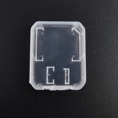 10Pcssd чехол для карты Прозрачный стандартный чехол для SD, SDHC, MicroSD, защитный держатель