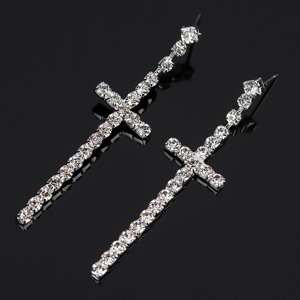 Серьги Bluelans, двойные серьги-капельки, одинарный кулон-гвоздик с подвесками, женские серьги с подвесками