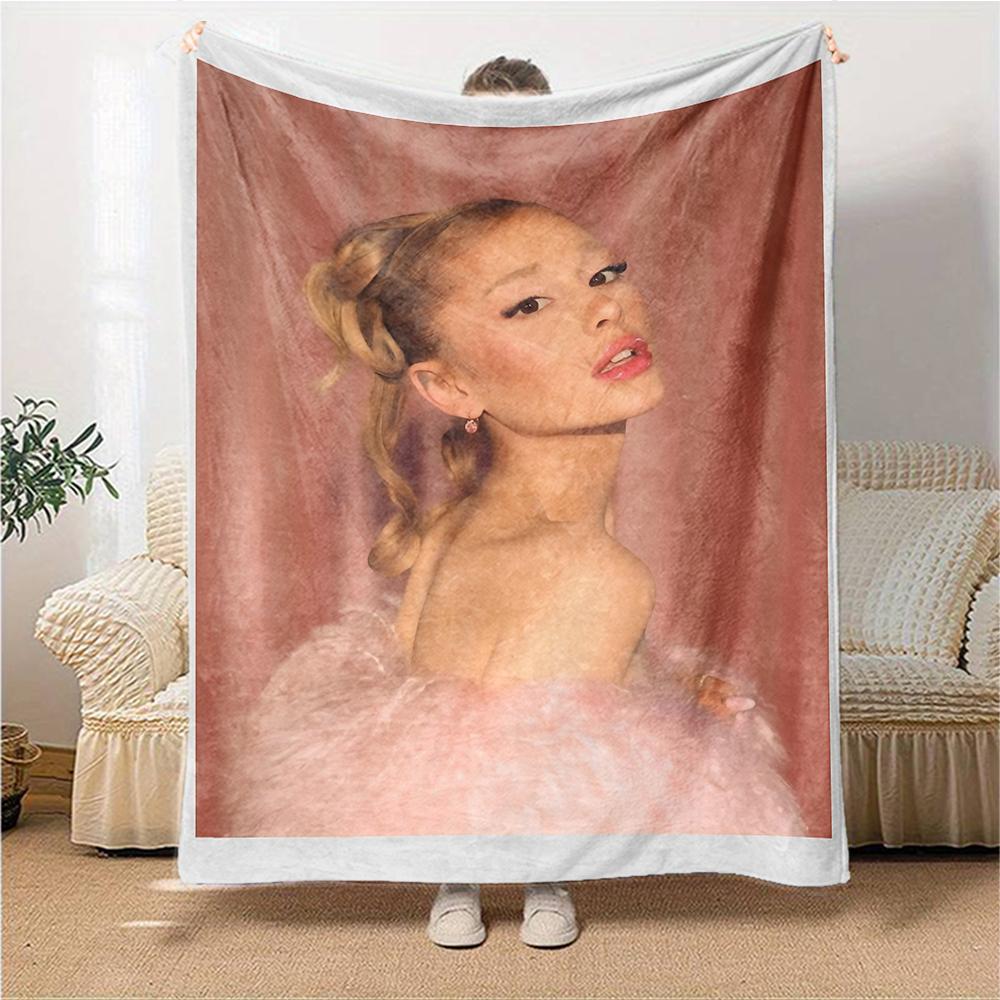 Pink Ballerina Elegance Blanket Soft Throw Blanket For Home Bedroom Bed Sofa Travel Office Solid Christmas Blanket