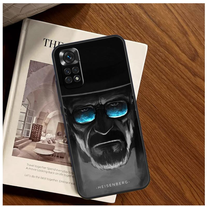 Heisenberg Breaking Bad Case For Xiaomi Redmi Note 13 11 10 9 8 12 Pro Plus 12S 11S 10S 9S 10A 9C 10C 12C 13C Funda