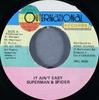 7-дюймовая пластинка SUPERMAN SPIDERMAN It Aint Easy ONL4530 Outernational R 1992 Ямайка Регги Ска Даб Б/у
