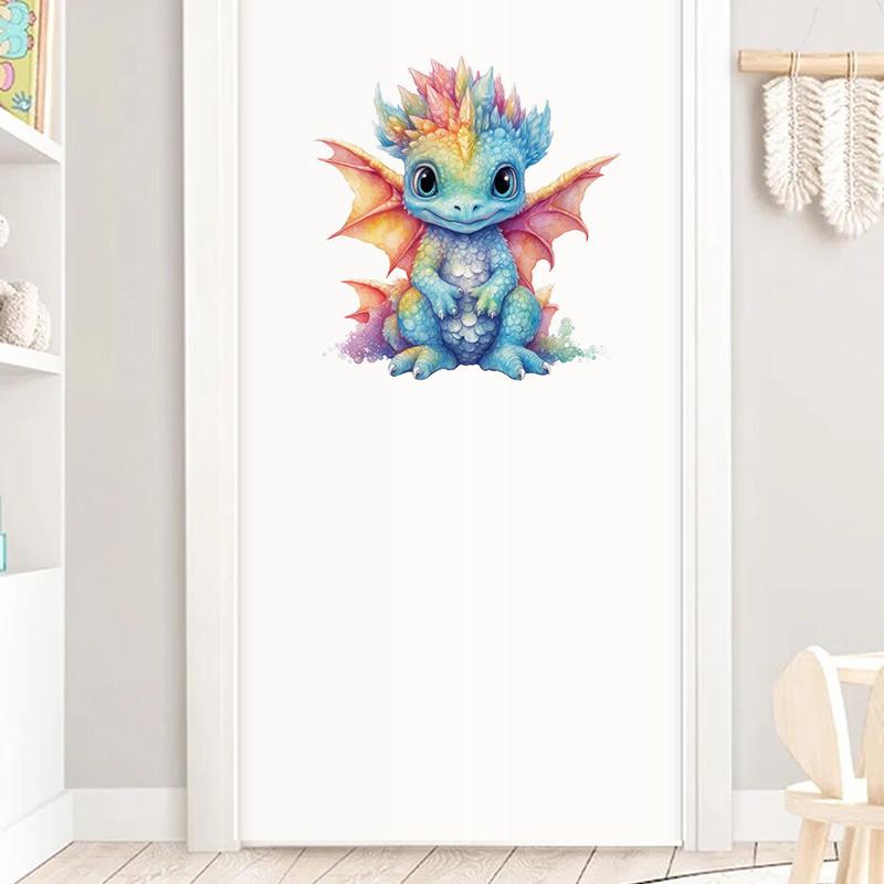 T774 #милый ребенок дракон стикер стены детская комната фон украшение дома фреска гостиная обои забавная наклейка