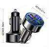 3.1A USB автомобильное зарядное устройство быстрая зарядка USB-адаптер типа C для телефона в машине для iPhone 13 Pro Xiaomi Samsung быстрое зарядное устройство